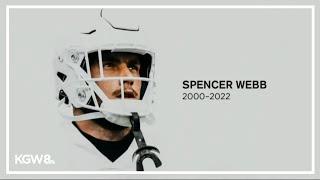 University of Oregon community remembers football player Spencer Webb