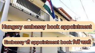 Hungary  embassy Delhi appointmentbook embassy appointment Hungary ​⁠@Parmhungary