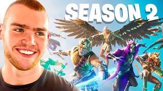 Mongraals First Time Playing New Fortnite Season Full Gameplay