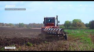 На полях колхоза «Прогресс» в Клинцовском районе развернулась посевная