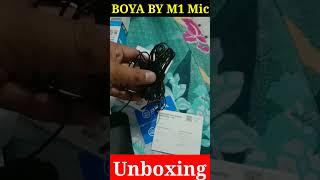 Boya By M1 Mic Unboxing #shorts