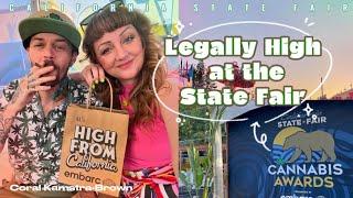 legal weed at the California State Fair YES you can smoke it