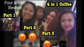 4 IN 1 PINAY BROWN BESTIES VIRAL VIDEO  Part 1  Part 2  Part 3  Reaction Video