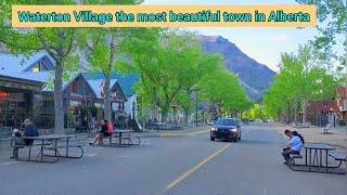 Waterton Village - One of the most beautiful town in Alberta Canada #Alberta  #Calgary #waterton