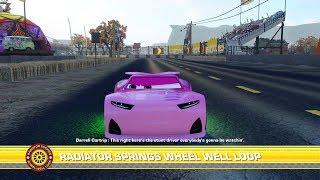 Cars 3 Driven to Win PS4 - Rich Mixon in Radiator Springs Wheel Well Loop Subscriber Request