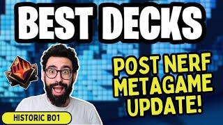 Best Post Nerf MTG Historic Best of One Bo1 Decks Revealed