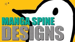 The Wonderful World of MANGA SPINE designs