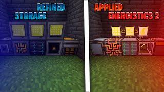 Что выбрать? Applied Energistics 2 VS Refined Storage