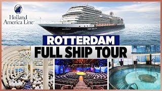 Holland America Rotterdam Full Ship Tour