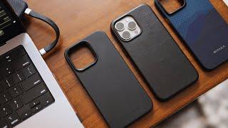 iPhone 15 Pro Max Cases  Andar  Pitaka  Mujjo  Apple FInewoven 