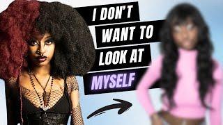 Afro Goth To Bling Queen - I Miss My Big Hair  TRANSFORMED