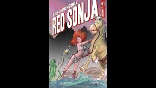 THE INVINCIBLE RED SONJA #1 Metahumans Exclusive DEAN YEAGLE cover DYNAMITE COMICS Limited to 300