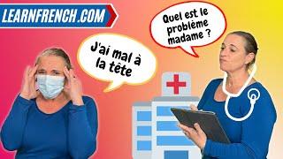 How to book a doctors appointment in French FAST dialogue to improve your French listening skills