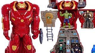 Avengers Infinity War Hulkbuster Ultimate transform Defeat the Thanos - DuDuPopTOY