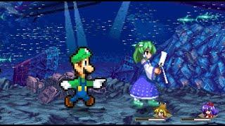 Mugen Super Better Luigi vs Sanae Kochiya