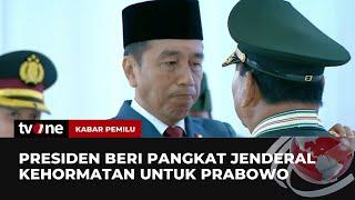 Prabowo Subianto Resmi Jadi Jenderal Bintang Empat  Kabar Pemilu tvOne