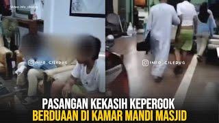 Pasangan Kekasih Kepergok Berduaan di Kamar Mandi Masjid