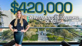 INCREÍBLE VISTA desde este DEPARTAMENTO en SAN ISIDRO por $420000