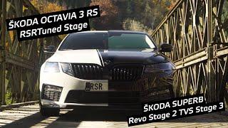 ŠKODA OCTAVIA 3 RS RSRTuned Stage 3 & ŠKODA SUPERB Revo Stage 2  TVS Stage 3 DQ500