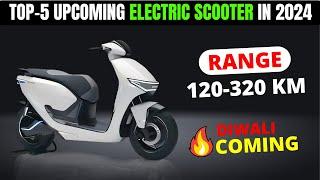 TOP 5 UPCOMING ELECTRIC SCOOTERS IN INDIA 2024  Price Launch Date  ELECTRIC SCOOTER 2024