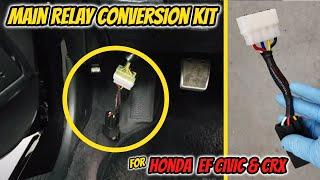 I Made a Main Relay Conversion Kit for HONDA EF CIVIC & CRX