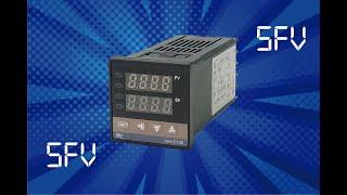 Tutorial programación y configuración REX C100 Termómetro PID Controlador de temperatura