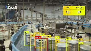 Cans Sealing Inspection with AI-Based Visual Inspection