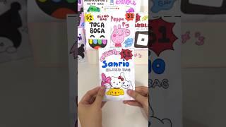 $1 Sanrio blind bag #blindbag #squishy #diy #paperdiy #asmr #sanrio