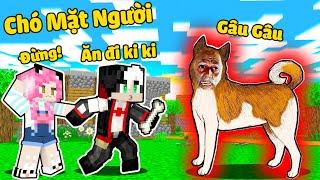 MỀU THỬ THÁCH 24H TIÊU DIỆT CHÚ CHÓ MẶT NGƯỜI TRONG MINECRAFT*REDHOOD BỊ CHÓ MẶT NGƯỜI JINMENKEN ÁM