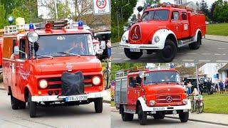 LF 8 FF Geiselbullach + TLF 16 FF Olching + TLF 1625 FF Eichenau - Oldtimer Feuerwehr LK FFB