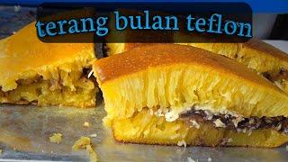 resep martabak manisterang bulan teflon  gampang dan bersarang #terangbulan #martabakmanis