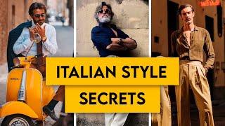 Dress Like the Most Stylish Men in The World  Italian Style Secrets