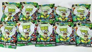 Ben 10 Blind Bags - Heatblast Fourarms Diamondhead Ben Tennyson Collectibles