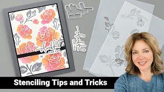 Stenciling Tips and Tricks