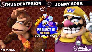 Project M Theatre - ThundeRzReign Donkey Kong Vs. Jonny Sosa Wario - Losers Finals