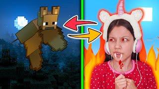 ПРОКАЧАЛАСЬ ДО ЛЕТУЧЕЙ МЫШИ в Minecraft