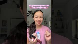 Realistic everyday makeup routine  #fypシ #viral #makeup #everyday #skincare