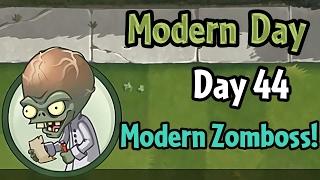 Plants vs Zombies 2 - Modern Day - Day 44 Modern Day Zomboss