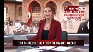 TRT SPİKERİ DENİZ DEMİRE ŞOK CEZA BAKIN DAHA ÖNCE DE NE YAPMIŞTI?