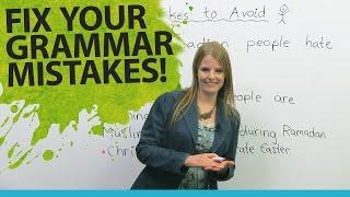 Fix Your English Grammar Mistakes Talking about People