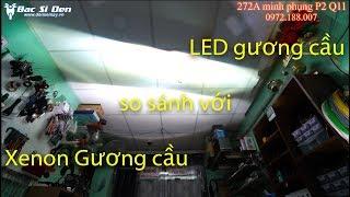 So sánh Xenon Gương cầu VS LED Gương cầu chọn loại nào ok? Đã Bỏ Mẫu