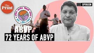 72 years of ABVP student body where Amit Shah Nadda Rajnath began their political careers