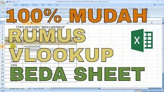 Rumus VLOOKUP Beda Sheet