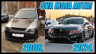 OD OPEL ASTRE DO BMWA M4 MOJA AUTA OD 2008. GODINE DO SADA?