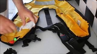How to service a life jacket