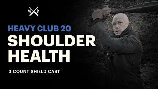 Better Shoulder Function Better Life - heavy club 20 Shield Cast