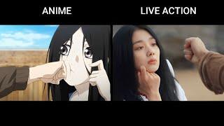 Chou Soran Vs Fuu Houhou  Hitori no Shita - The Outcast  Anime Vs Live Action