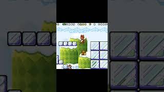 Super Mario Bros. 3 Iced Land World 6-4 Hidden 1UP  12 #supermarioadvance4