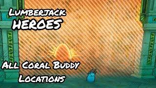 All Coral Buddy locations - Lumberjack Heroes - Fortnite