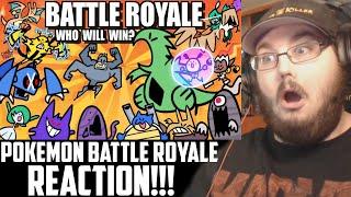 Pokemon Battle Royale ANIMATED Loud Sound Warning  Collab With @Lockstin & Gnoggin REACTION